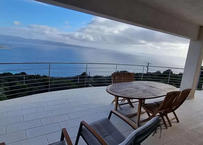 De Standing Piscine Chauffée Vue Corse Du Sud Villa Coti-Chiavari (Corsica)