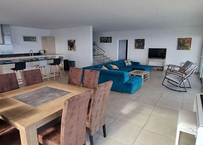 Villa De Standing Piscine Chauffée Vue Corse Du Sud