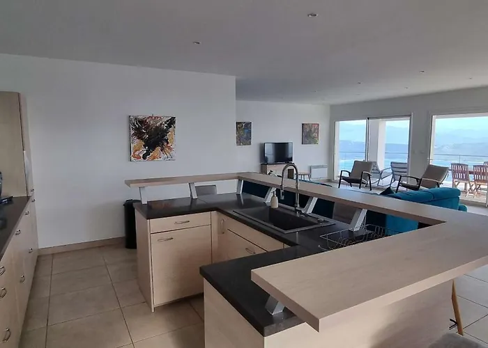 Villa De Standing Piscine Chauffée Vue Corse Du Sud *